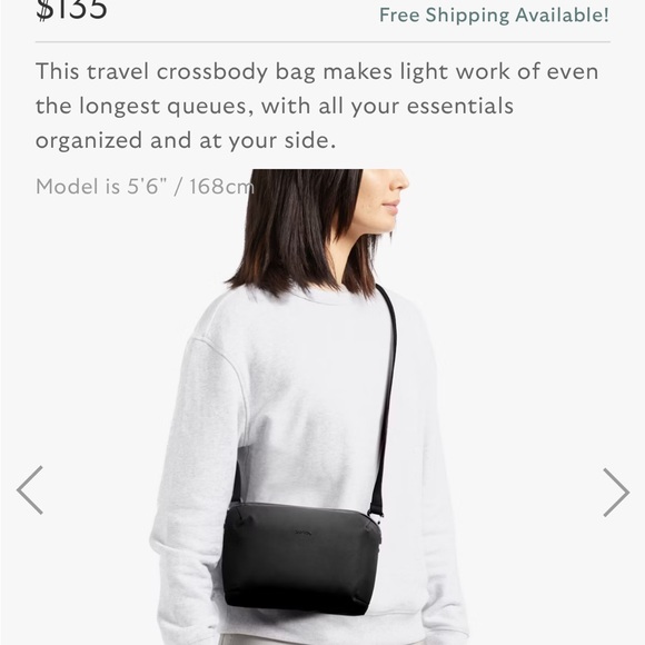 Bellroy Charcoal Belt Bag - Picture 11 of 11